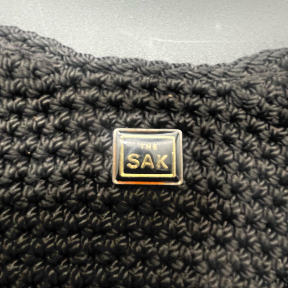 The Sak Black Crochet Shoulder Bag - Picture 2 of 10